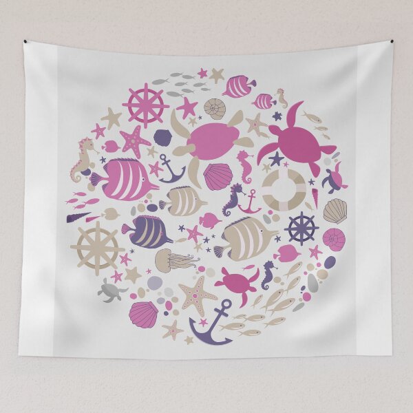 Item preview, Save The Ocean Keep The Sea Plastic Free Turtle Scene designed and sold by istoriadesign.