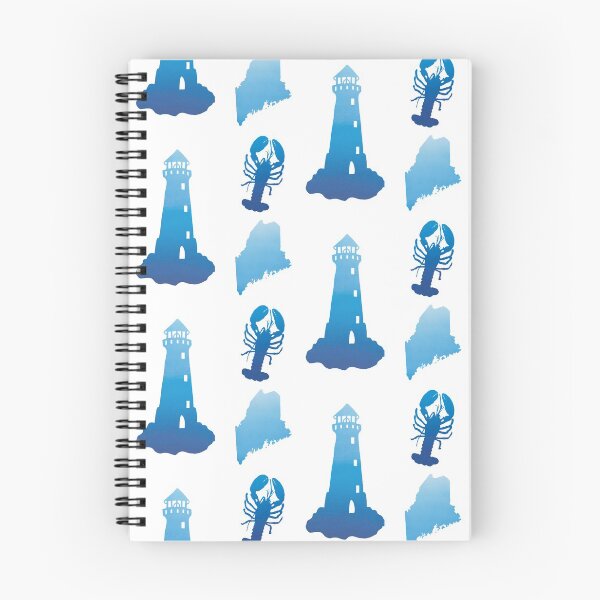 Item preview, Blue Ombré State of Maine Sticker Pack  designed and sold by Dalaura.