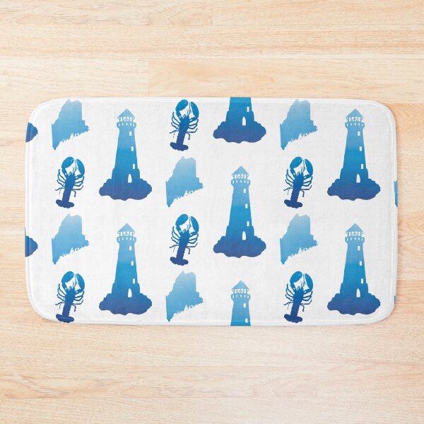 Item preview, Blue Ombré State of Maine Sticker Pack  designed and sold by Dalaura.