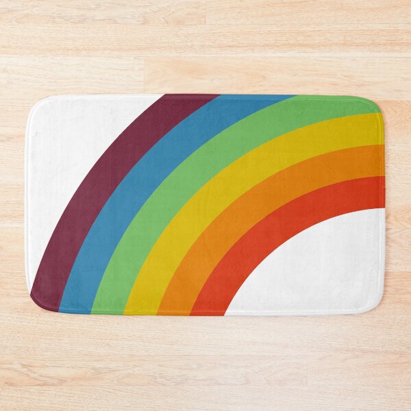 Item preview, Retro Muted 90 Degree Gay Rainbow Sticker  designed and sold by heckgogh.