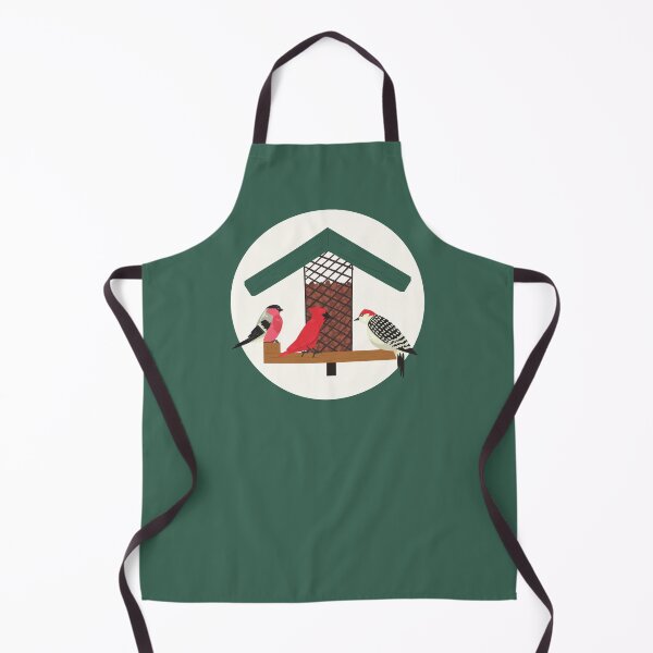 Item preview, Backyard Birds Eating Birdseed at Birdfeeder designed and sold by Cardinal Designs.