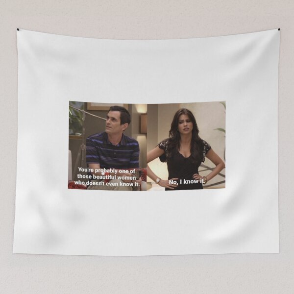 Item preview, Phil Dunphy and Gloria Pritchett Modern Family quote   designed and sold by ReingerPercival.