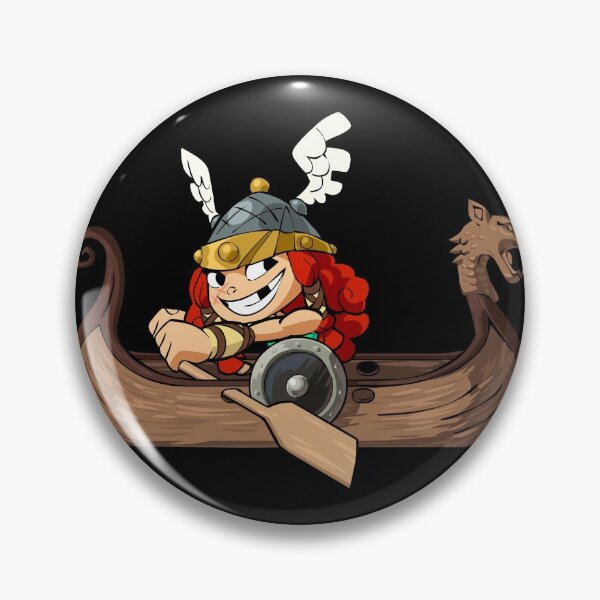Item preview, Brawlhalla Langskip Viking Barbara designed and sold by ADEDIGATO.