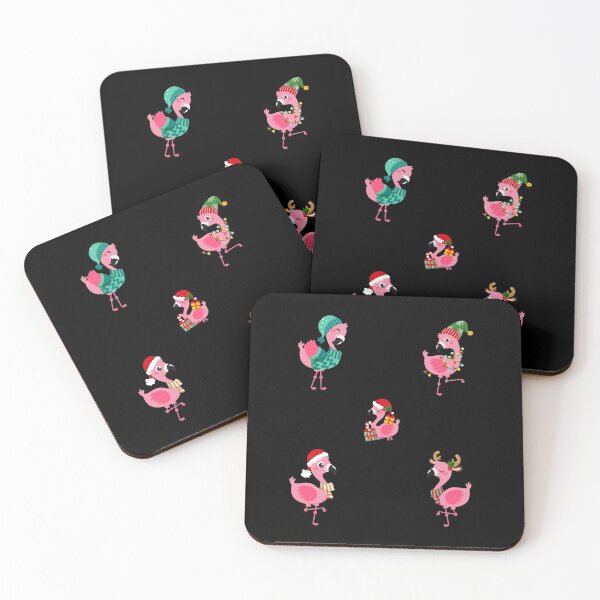 Item preview, Flamingo Art Xmas designed and sold by WoodburyLake.
