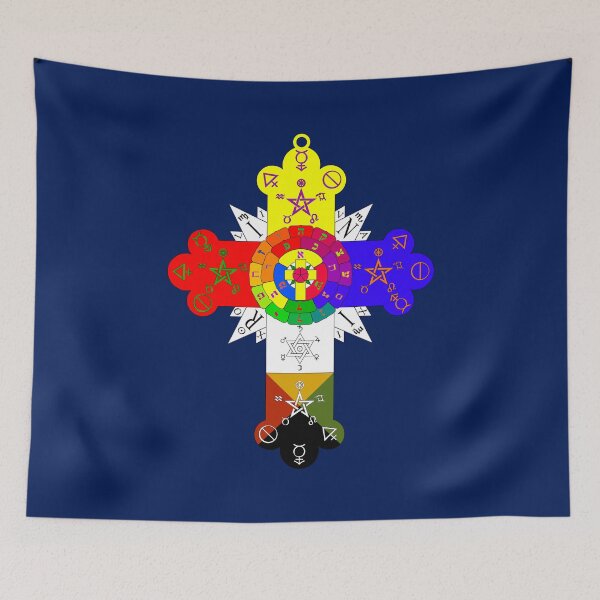 Item preview, Rosy Cross Lamen - Rosicrucian designed and sold by kernowerno.