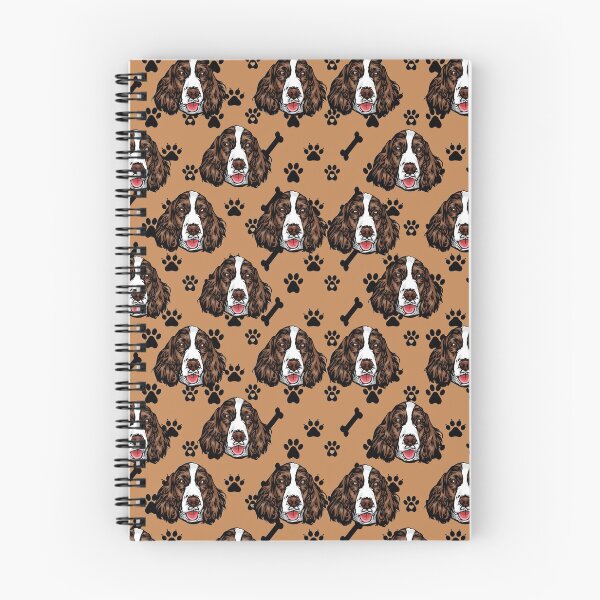 Item preview, Spaniel all over dog pattern design  designed and sold by SamRVstore.