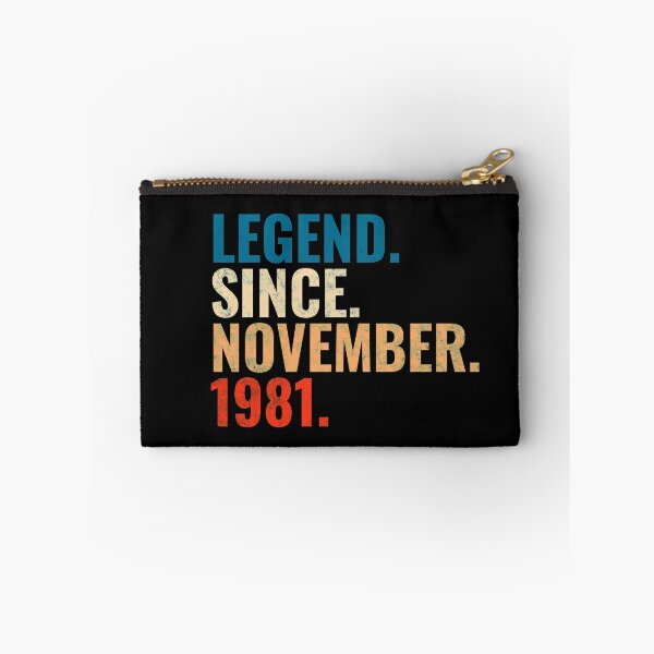 Item preview, Legend Since November 1981 Retro Vintage designed and sold by Teelogic.