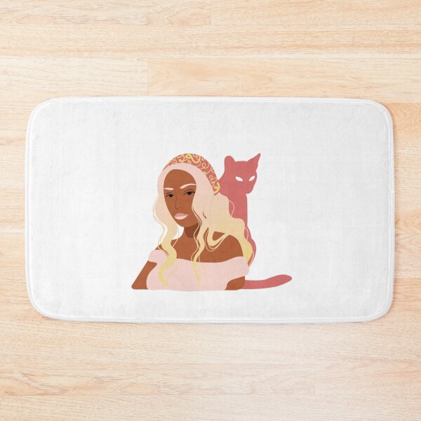 Item preview, Behind Every Strong Woman Is Her Cat - Powerful Woman And Her Cat Empowering Funny Gift designed and sold by andrei49387.