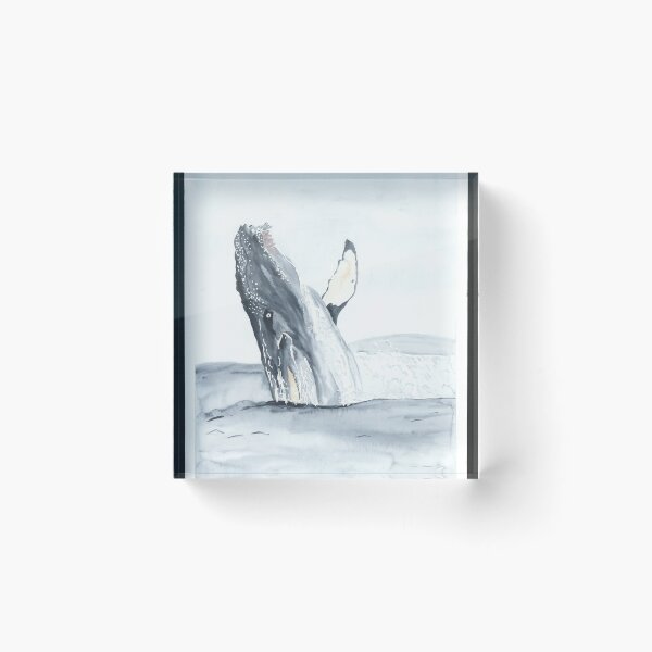Item preview, A whale jump 1, triptych designed and sold by Urszula MORAWSKA-ZAWADA.