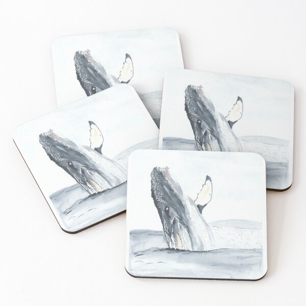 Item preview, A whale jump 1, triptych designed and sold by Urszula MORAWSKA-ZAWADA.