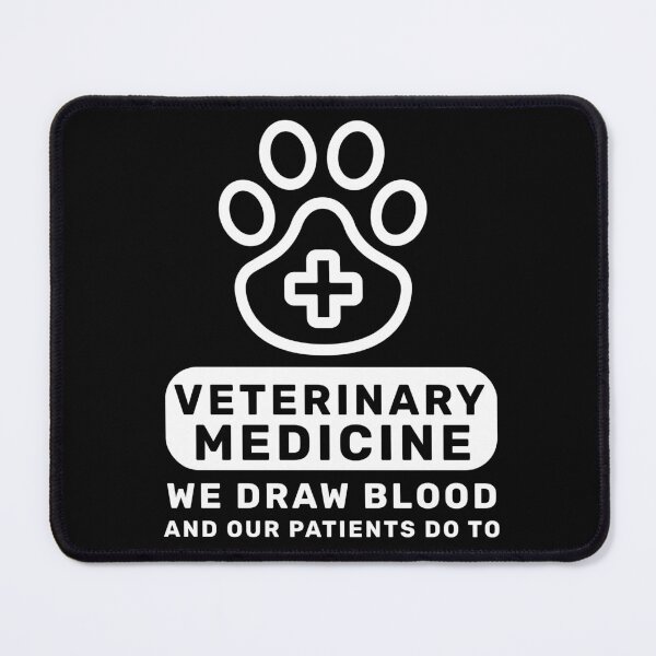 Item preview, Veterinary Medicine Vet Tech We Draw Blood And Our Patients Do Too - Funny Veterinary designed and sold by mewsis.