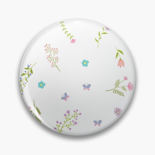 Item preview, Minimalist Leaves Flowers and Butterflies | Simple Pattern designed and sold by Lizzamour.