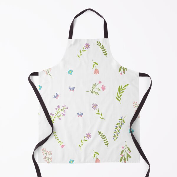 Item preview, Minimalist Leaves Flowers and Butterflies | Simple Pattern designed and sold by Lizzamour.