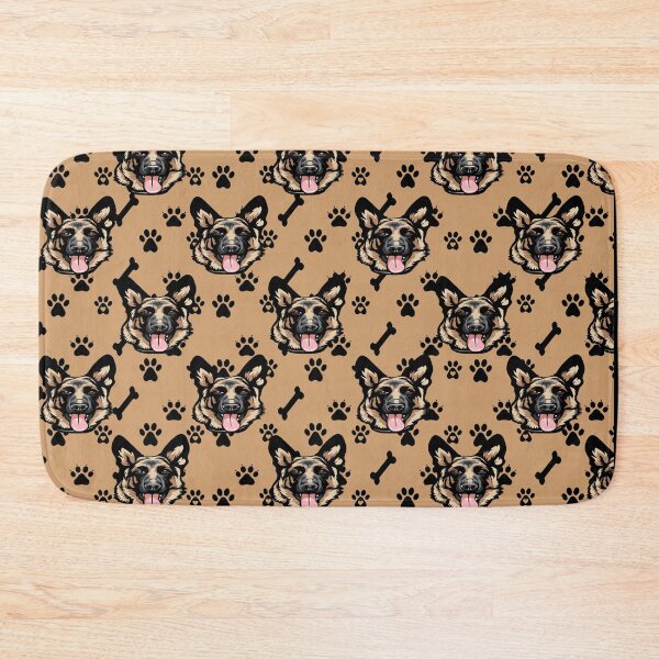 Item preview, German Shepherd all over dog pattern design  designed and sold by SamRVstore.