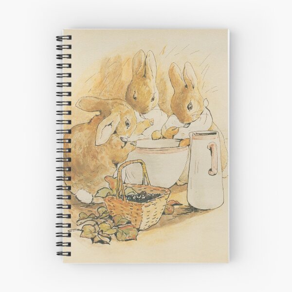 Item preview, Flopsy, Mopsy and Cottontail - from Peter Rabbit by Beatrix Potter - Vintage Art designed and sold by RickE.