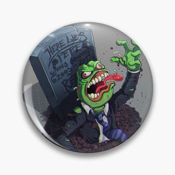 Item preview, zombie PEPE the frog designed and sold by VinBasis.