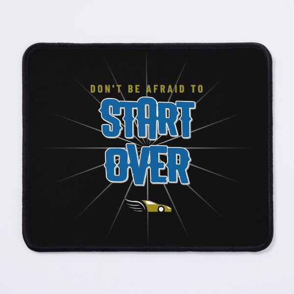 Item preview, Don't Be Afraid to Start Over designed and sold by TatteredFaith.