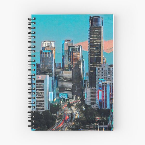Artikelvorschau, Skyline von Jakarta entworfen und verkauft von Sofia-Draws.