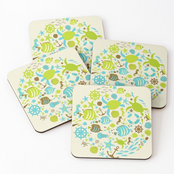Item preview, Save The Ocean Keep The Sea Plastic Free Turtle Scene designed and sold by istoriadesign.