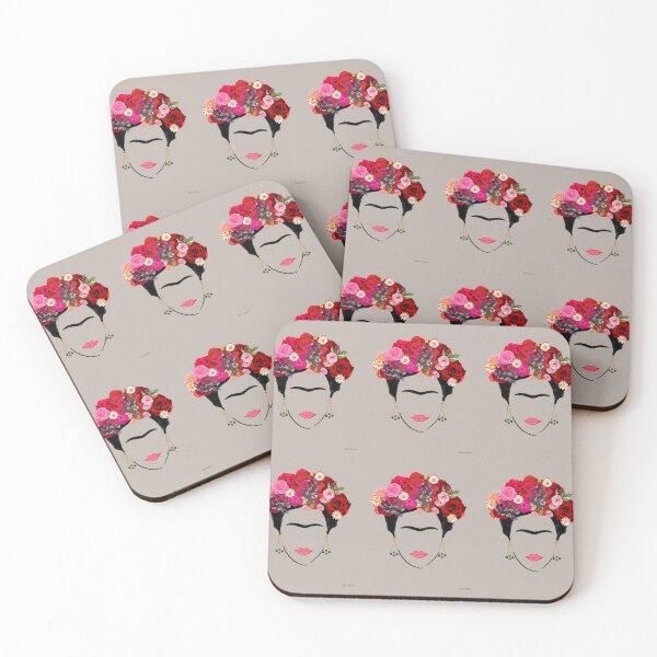 Item preview, Fresh Flower Frida designed and sold by LoveBirdGallery.