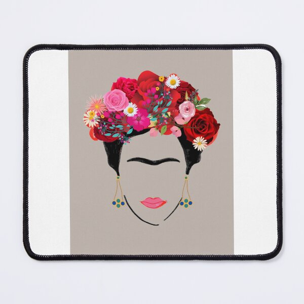 Item preview, Fresh Flower Frida designed and sold by LoveBirdGallery.