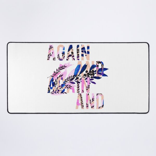 Item preview, Again and again and - Inspirational quote designed and sold by Bebichic.