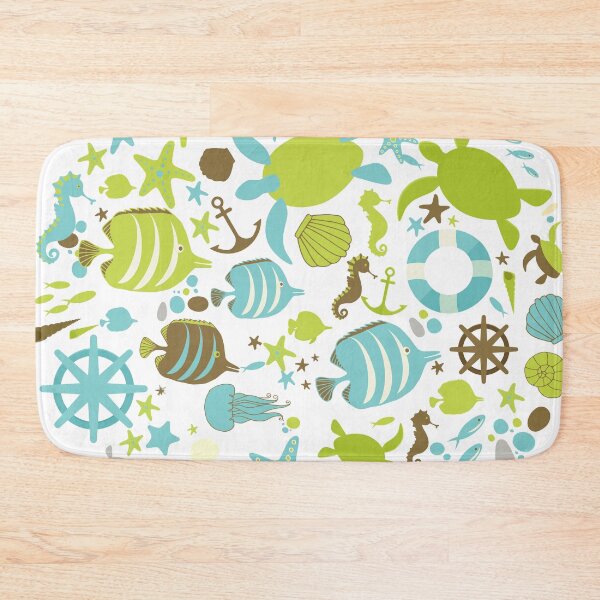 Item preview, Save The Ocean Keep The Sea Plastic Free Turtle Scene designed and sold by istoriadesign.