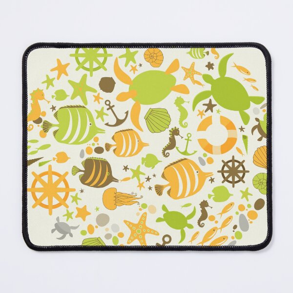 Item preview, Save The Ocean Keep The Sea Plastic Free Turtle Scene designed and sold by istoriadesign.
