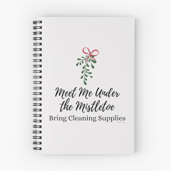 Item preview, Under the Mistletoe Funny Cleaning Shirt Housekeeping Gifts designed and sold by SavvyCleaner.