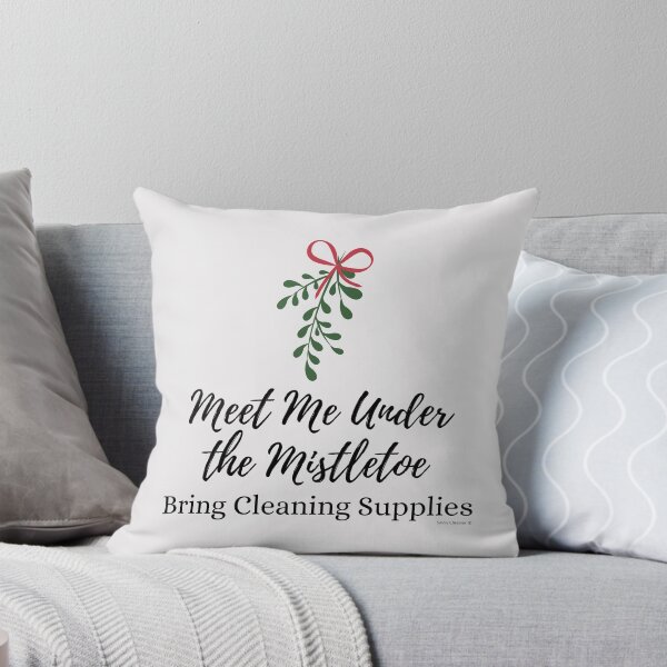 Item preview, Under the Mistletoe Funny Cleaning Shirt Housekeeping Gifts designed and sold by SavvyCleaner.