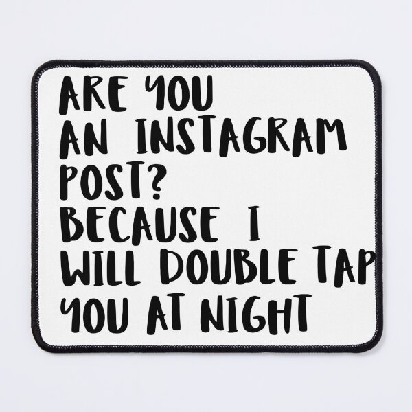 Item preview, I Will Double Tap You I Funny Quote designed and sold by Bebichic.