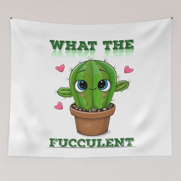 Item preview,  What the fucculent designed and sold by Designhub14.