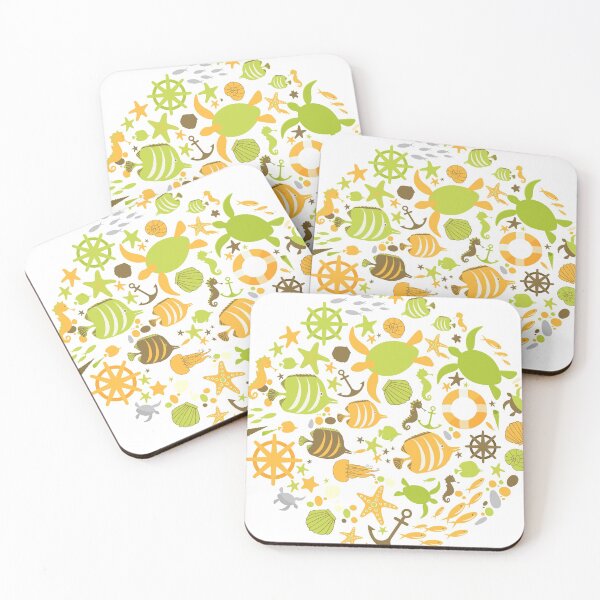 Item preview, Save The Ocean Keep The Sea Plastic Free Turtle Scene designed and sold by istoriadesign.