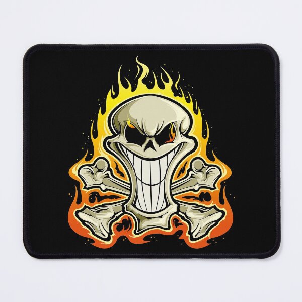 Item preview, Skull Art Burn Digital style  designed and sold by AEGMEDIA.