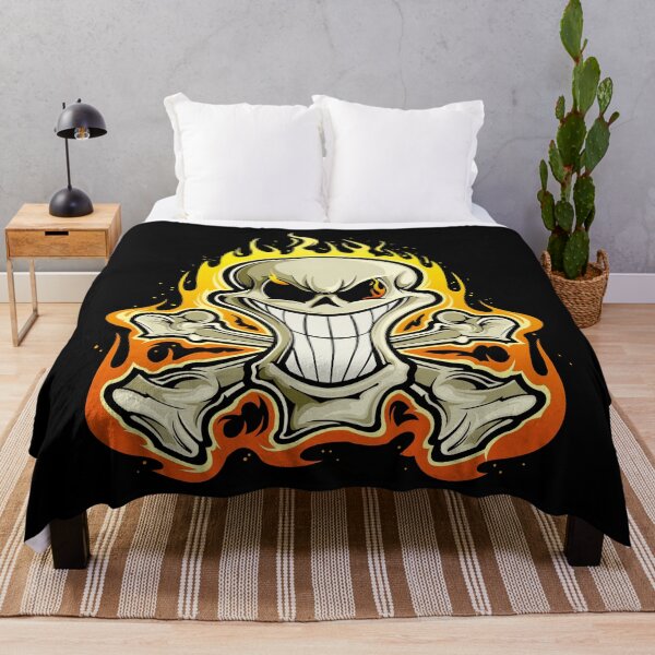 Item preview, Skull Art Burn Digital style  designed and sold by AEGMEDIA.
