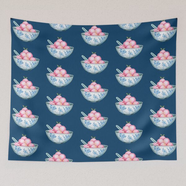Item preview, Pink Winter Solstice Glutinous Dōngzhì Tangyuan Dumpling  designed and sold by Alicia Chee.