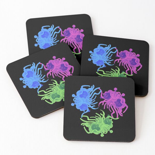 Item preview, Flying Spaghetti Monster - Rainbow Colors designed and sold by sherwinc.
