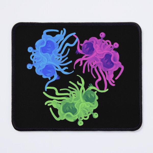 Item preview, Flying Spaghetti Monster - Rainbow Colors designed and sold by sherwinc.
