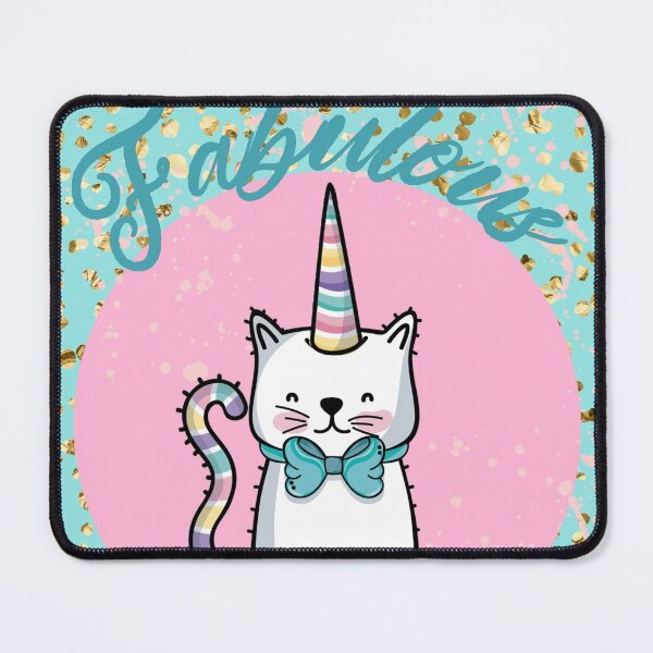 Item preview, Pretty Unicorn Cat - birthday Cat designed and sold by Bebichic.