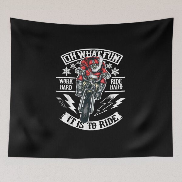 Item preview, Mens Christmas Motorcycle Santa Biker designed and sold by vuhungbnz.
