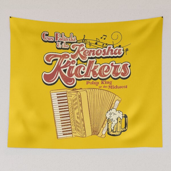Aperçu de l'œuvre Gus Polinski and the Kenosha Kickers créée et vendue par ourkid.