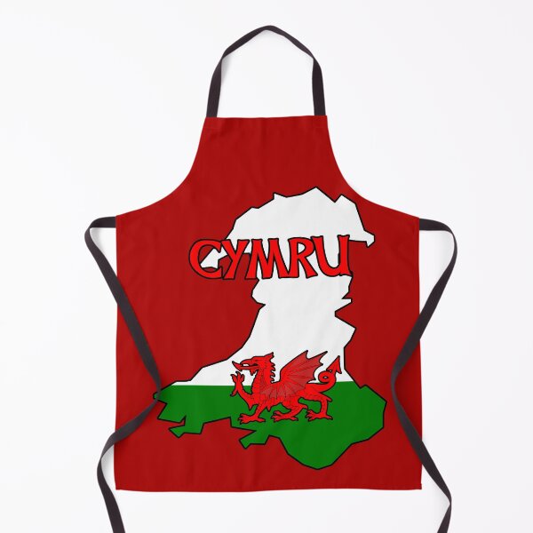 Item preview, CYMRU Wales map patriotic Welsh dragon (y Ddraig Goch) designed and sold by SolidEarthArt.