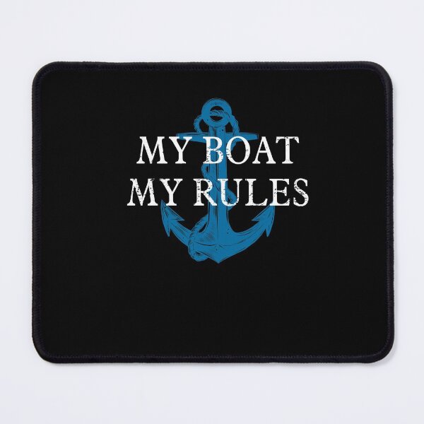 Item preview, Funny Boating Captain My Boat My Rules Boat Captain Costume designed and sold by Leslie Smith.