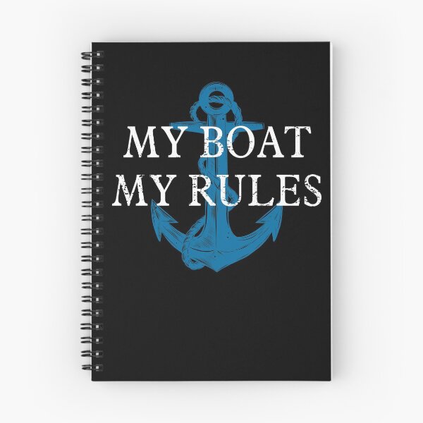 Item preview, Funny Boating Captain My Boat My Rules Boat Captain Costume designed and sold by Leslie Smith.