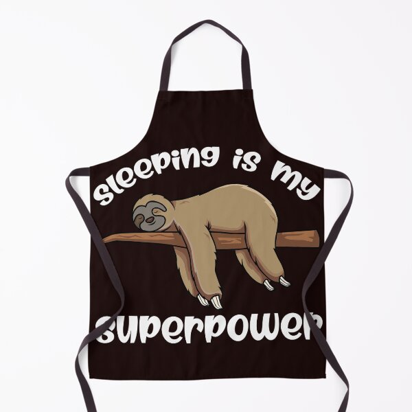 Item preview, Sleeping Is My Superpower Lazy Sloth designed and sold by MelisaElder.