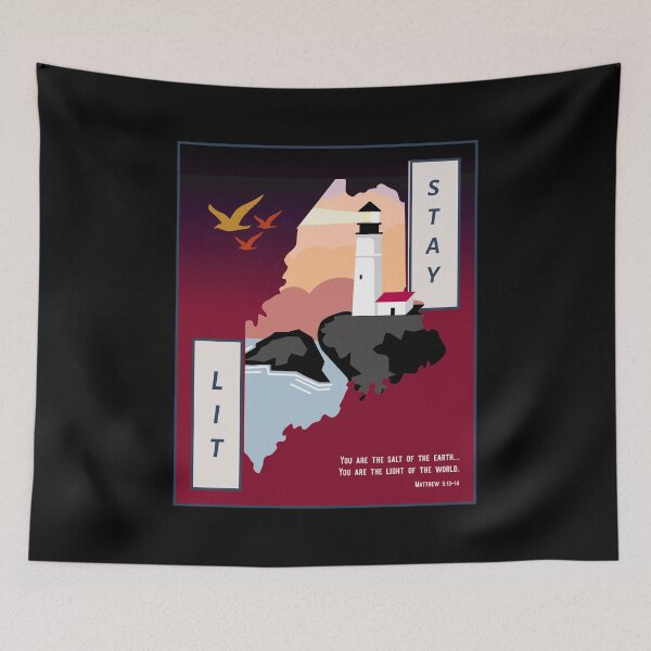 Item preview, Stay Lir - You Are The Light Of The World - Matthew 5:14 designed and sold by TatteredFaith.