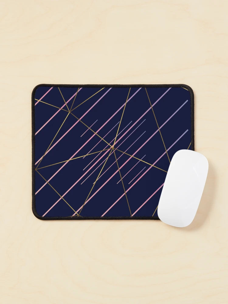 Thumbnail 1 of 5, Mouse Pad, Geometric Linear Pattern Design designed and sold by Fatbread.