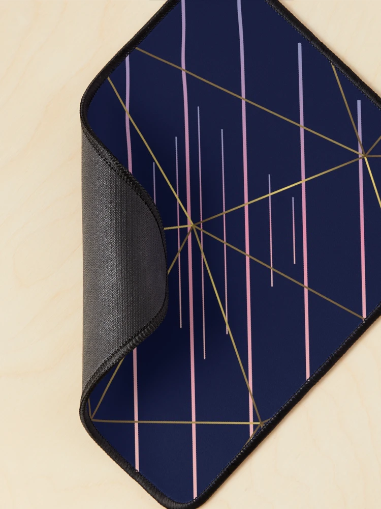 Thumbnail 2 of 5, Mouse Pad, Geometric Linear Pattern Design designed and sold by Fatbread.