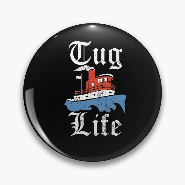 Item preview, Funny Tugboat Tug Boating Boat Captain designed and sold by Leslie Smith.