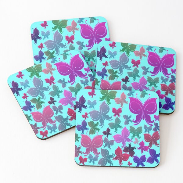Item preview, Colorful butterflies pattern. designed and sold by DaliaSabryTee.